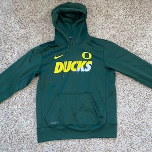 Nike mens medium University of Oregon Therma-fit Hoodie.